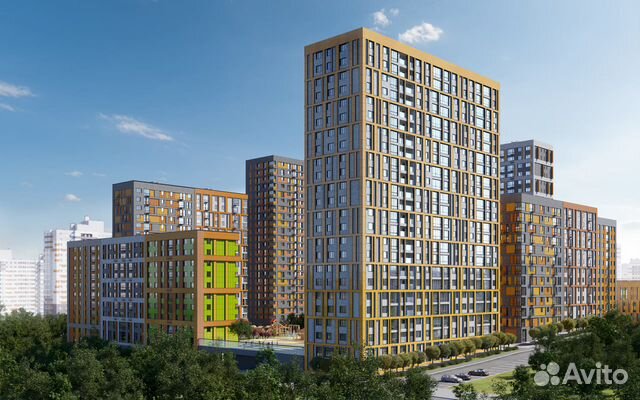 2-к квартира, 56.6 м², 14/23 эт.