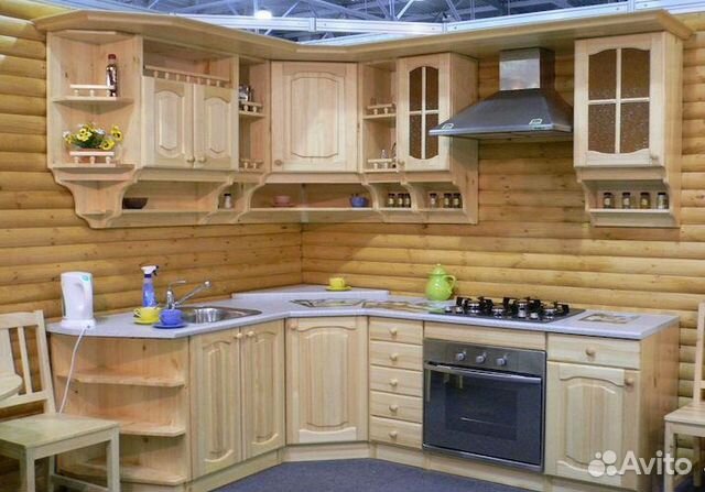 Кухня из массива 