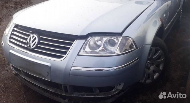 Молдинги с хромом переднего бампера VW Passat b5+ Молдинги с хромом переднего бампера VW Passat b5+