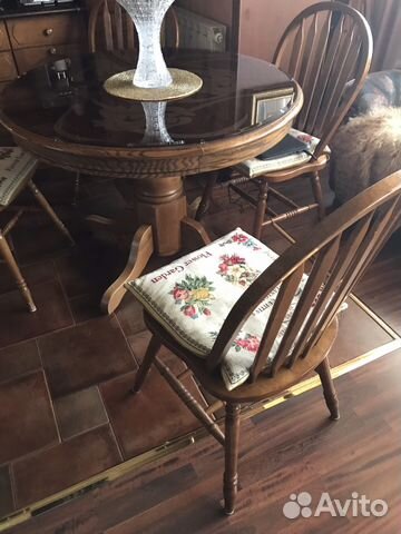 Подушки на стулья новые, гобелен/латекс, Италия