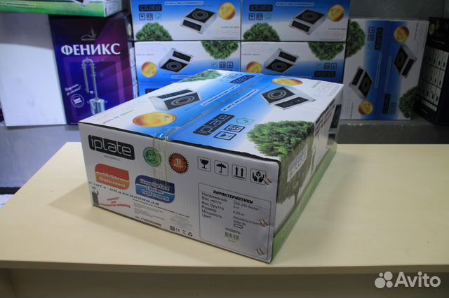 Плита индукционная Iplate Nora 3,5 кВт усиленная Плита индукционная Iplate Nora 3,5 кВт усиленная