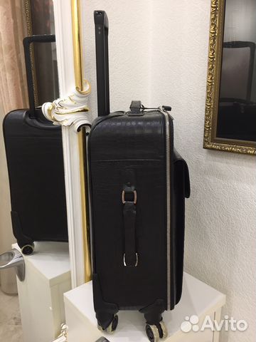 Чемодан из кожи крокодила Stefano Ricci