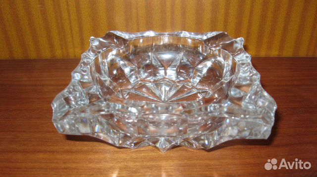 Пепельница хрусталь