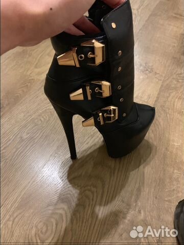 Продам сапожки,каблук 16 см,без меха