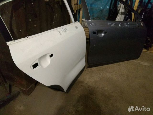 Киа Рио 4 X-Line дверь Киа Рио 4 X-Line дверь