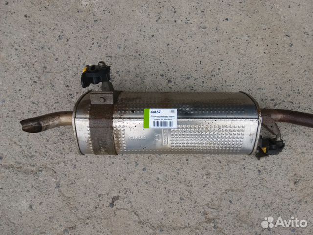 Глушитель средняя и задняя часть Peugeot 207 2006