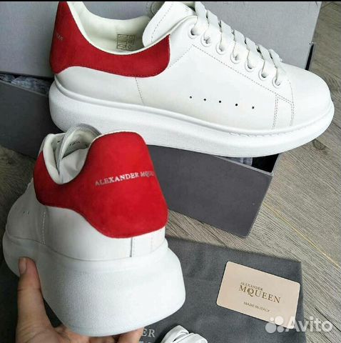 Новые Кроссоки Alexander McQueen, Нат Кожа Новые Кроссоки Alexander McQueen, Нат Кожа