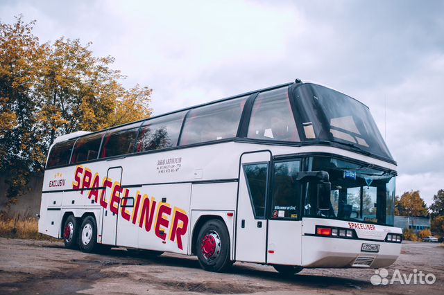 Заказ автобуса neoplan, 53 места