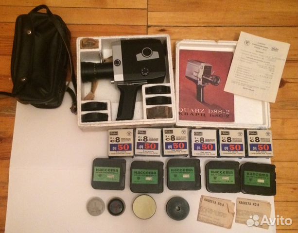 Киносъёмочный аппарат «Кварц 1х8S-2»