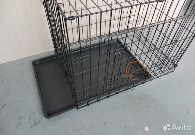 Клетка для собак №4, 93х65х70 см с пласт.поддоном Клетка для собак №4, 93х65х70 см с пласт.поддоном