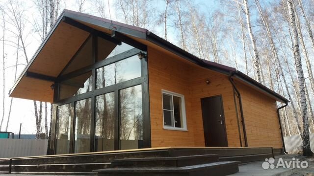Фахверк Дом 120м2 с панорамным остеклением Фахверк Дом 120м2 с панорамным остеклением