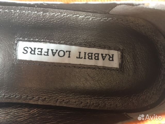 Балетки лоферы Rabbit Loafers 39 новые Балетки лоферы Rabbit Loafers 39 новые