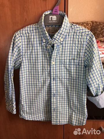 Рубашка H&M рост 98-104 Рубашка H&M рост 98-104