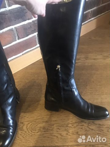 Сапоги кожаные bally Сапоги кожаные bally