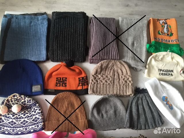 Шапки шарфы