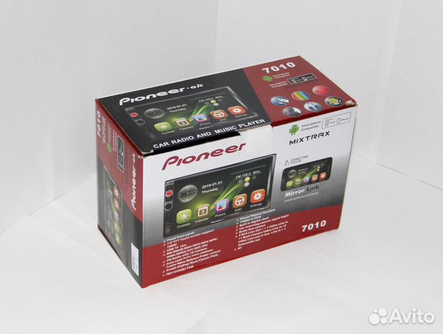 Новые 2DIN магнитолы Pioneer ок7010 сенсор,блютус