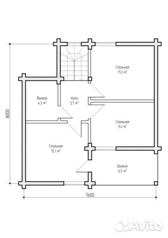 Дом из клееного бруса Дом из клееного бруса