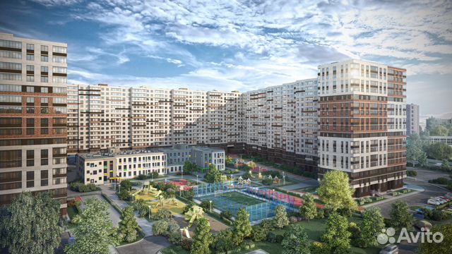 1-к квартира, 41.4 м², 2/17 эт.