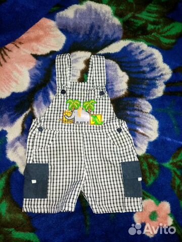 Шорты на лямках