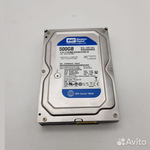 Жесткий диск WD Blue 500Gb