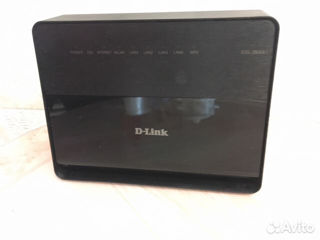 Роутер D-Link DSL-2640U