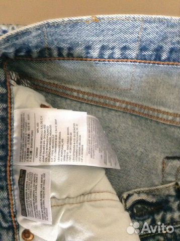 Джинсы мужские Levi Strauss - оригинал