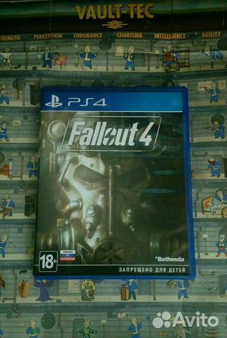 Fallout 4 PS4 + карта S.P.E.C.I.A.L