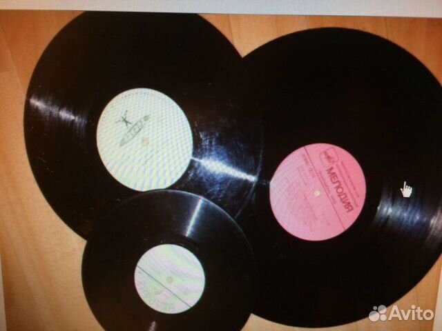 Продам пластинки черные и цветные