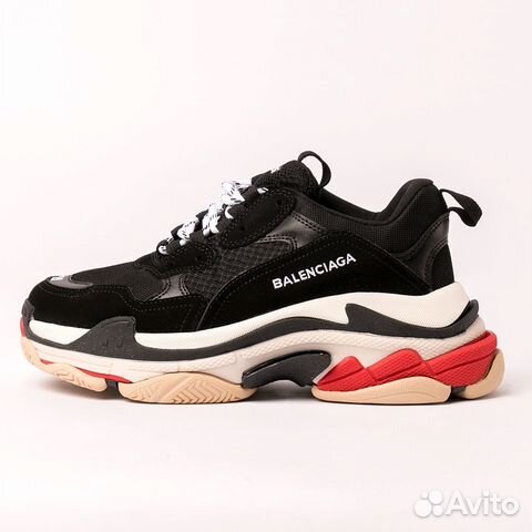 Кроссовки Balenciaga Triple S, черный, размер 43