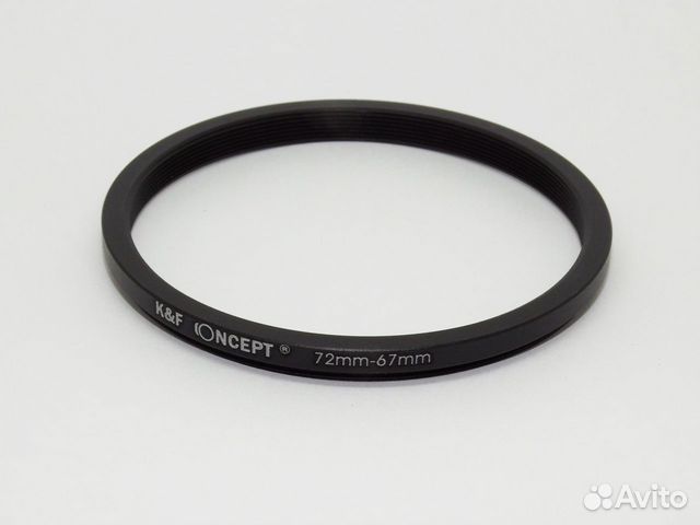 Понижающее кольцо K&F Concept для объективов 72-67