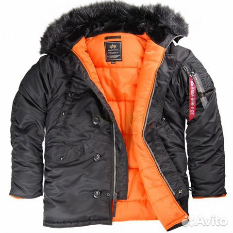 Куртка аляска Alpha Industries N-3B Slim Fit