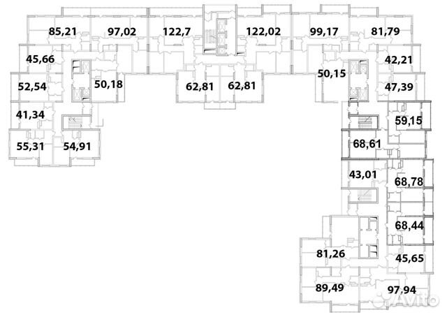 3-к квартира, 82 м², 15/24 эт. 3-к квартира, 82 м², 15/24 эт.