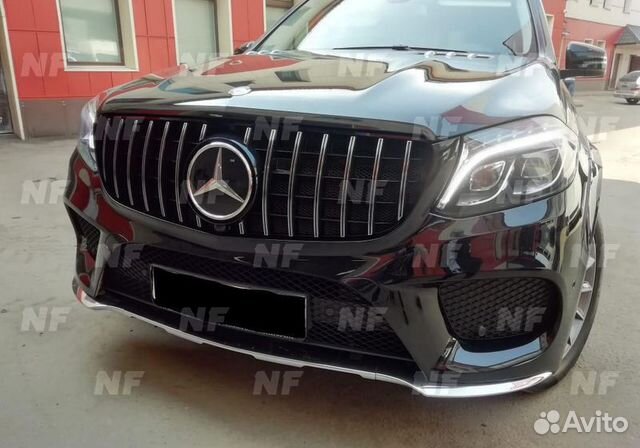 Решетка GT хром Mercedes GLS Решетка GT хром Mercedes GLS