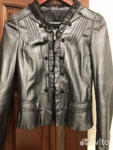 Куртка кожаная
