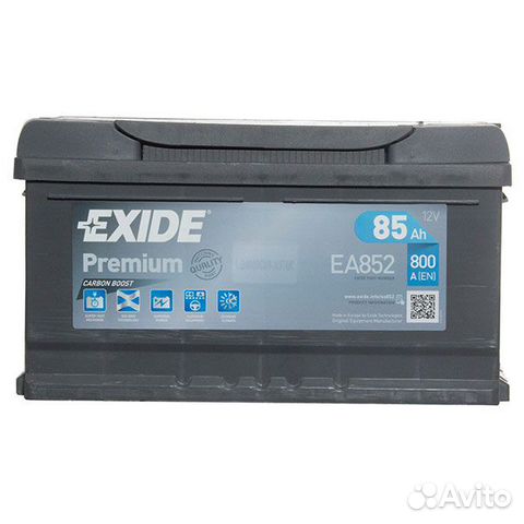 89310004007  Аккумулятор Exide Premium EA 852 85 а/ч 