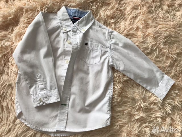 Рубашка Tommy Hilfiger детская Рубашка Tommy Hilfiger детская
