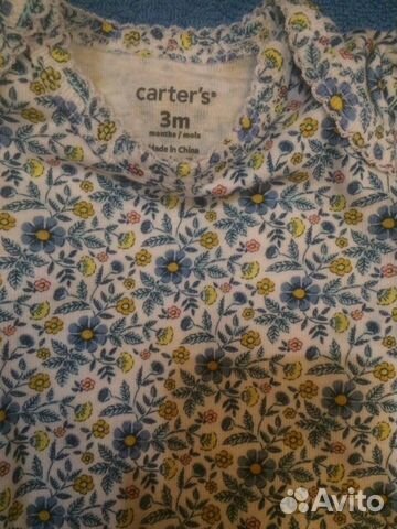 Боди Carter’s 3м