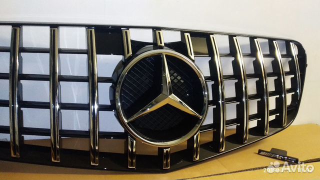 Решетка радиатора GT w212 дорестайлинг