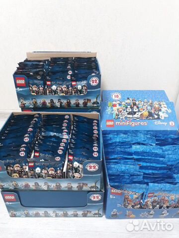 Lego Minifigures Гарри Поттер 71022 и Дисней 2
