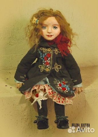 Авторская интерьерная кукла Юленька