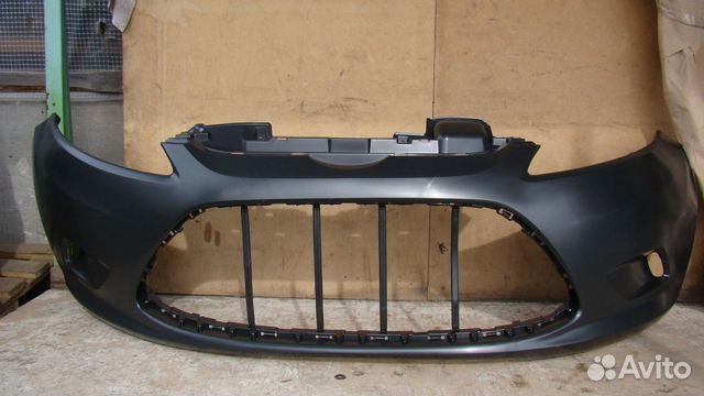 Бампер передний без отв под п/т Ford Fiesta 08 Бампер передний без отв под п/т Ford Fiesta 08