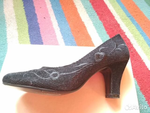 Туфли текстиль, 36 размер на узкую ногу