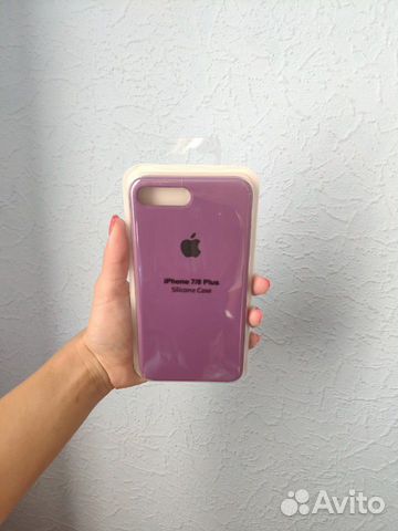Силиконовый чехол на айфон 7plus/8plus с логотипом