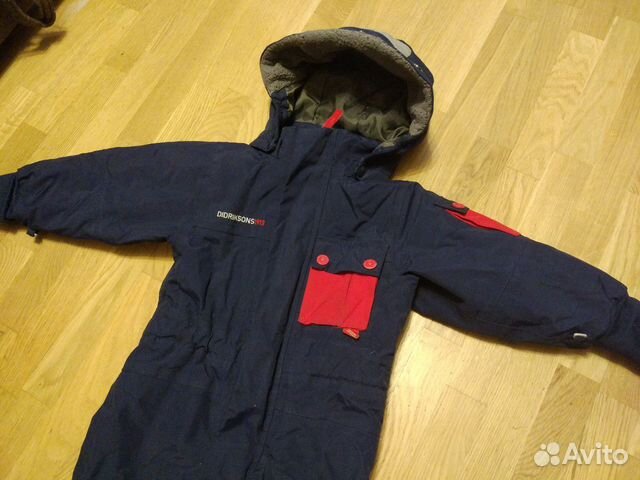 Комбинезон дидриксон р.80 зимний