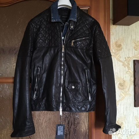 Кожаная куртка Dsquared2 (Оригинал) Кожаная куртка Dsquared2 (Оригинал)