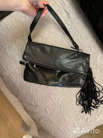 Сумочка клатч натуральная кожа из Рандеву