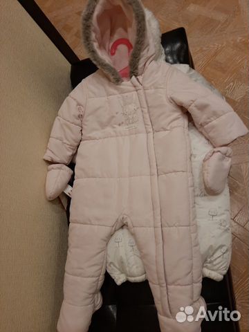 Комбинезон осенний утепленный Mothercare 9-12 мес