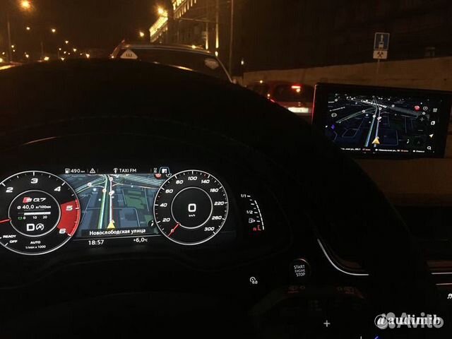Audi MIB2 с Яндекс навигацией на Virtual Cockpit