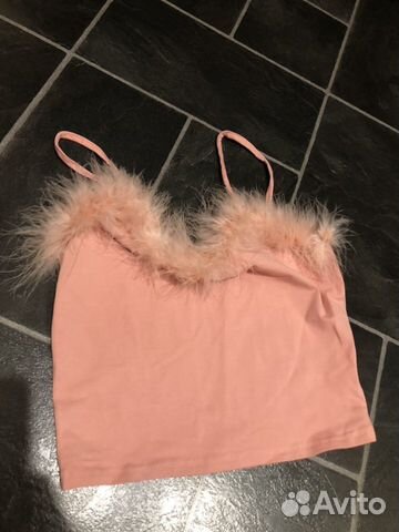 Майка с перьями Майка с перьями