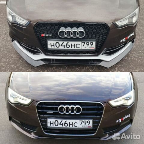 Бампер audi RS5 8T в сборе рест coupe/sportback Бампер audi RS5 8T в сборе рест coupe/sportback